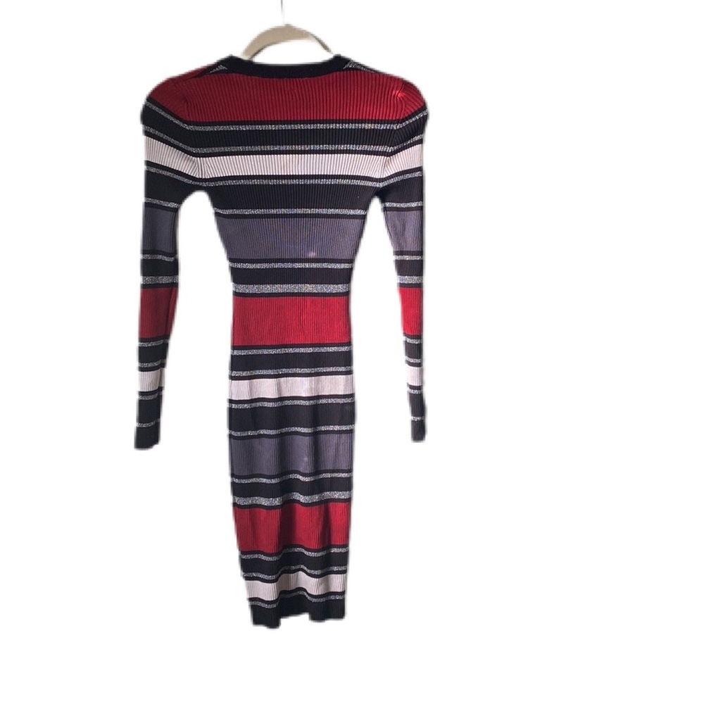 Striped sweater dress size medium.
